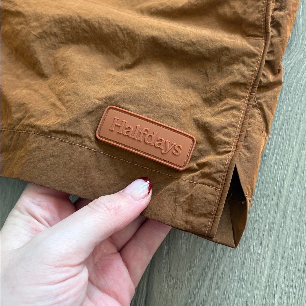 Women's Athletic Shorts in Brown - Lightweight Performance
